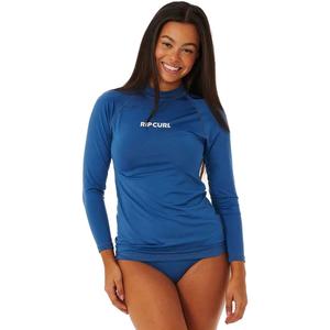 Rip Curl Womens Classic Surf UPF 50 Long Sleeve Rashguard Size 12