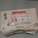 Huggies Size Newborn Diapers, Skin Essentials Baby Diapers, Size Newborn (6-9 lbs), 28 Count