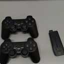 Cawevon Wireless Retro Gaming Console, 9 Classic Emulators, Plug and Play Video Game Stick Built-in 10000+ Classic Games, 4K HD HDMI Output for TV with Dual 2.4G Wireless Controllers (64G)