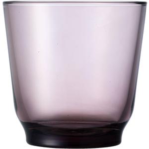 Kinto 26874 Glass HIBI Tumbler, 7.8 fl oz (220 ml), Purple
