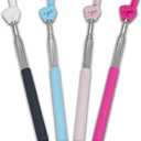 4 PCS Telescopic Pointer Stick - Retractable Teacher Pointer for Classroom, Extendable Reading Pointer for Kids, Bright Colored Presentation Pointers