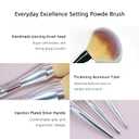 Foundation Brush,Daubigny Large Powder Brush Flat Arched Premium Durable Kabuki Makeup Brush Perfect For Blending Liquid,Cream and Flawless Powder,Buffing, Blending,Concealer