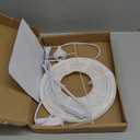 YY YEARCHY Table Lamp Paper Lamp Standing Lamps with Rice Paper Shade for Bedroom Livingroom(Cloud Type) (10.24"x9.06")