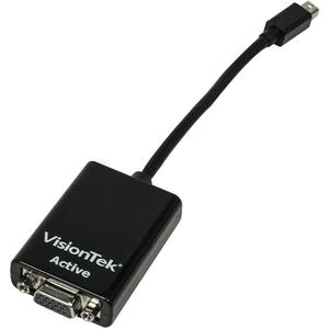 VisionTek Mini DisplayPort to VGA Active Adapter (M/F) - 900343