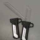 Retractable Plug-In Lightsaber Toy,Dual-Color LED Light Saber,2-in-1 Reversible Fingertip Spin Hilt Sword,Connectable Double-Blade Glory,Metallic Swung Play Cosplay Prop,Party Cool Lighting(1set)