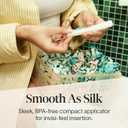 Cora Organic Cotton Tampons (36 Regular Tampons)