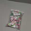 Poen 100 Pcs 20 mm Christmas Rhinestone Bubblegum Beads for Pens Bulk Crystal Resin Acrylic Plastic Spacer Chunky Beads for Christmas DIY Craft Keychain Necklace Bracelet Jewelry Making Holiday Decor