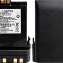 [Upgraded PMNN4486 PMNN4486A PMNN4547A 7.4V 3200mAh Li-ion Battery Replacement for Motorola APX6000 APX6000XE APX7000 APX8000 PMNN4547 NNTN7034 NNTN7036 NNTN7037 NNTN7038 with Belt Clip (Pack of 2)