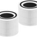 Premium Core 300 Replacement Filter for LEVOIT Core 300, Core 300S, Core P350, Core300-P,Core300-RF Air Purifier. 3-in-1 H13 Grade True HEPA Filter.2 Pack.