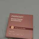 Momcozy Original Replacement Accessories for M5| M6| M9, Food-Grade Silicone & BPA Free, Original Breastfeeding Parts, Inserts 21mm, 4 Pack (White)