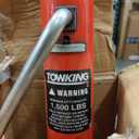 Upgraded Spoke Wheel Trailer Jack, 10" Vertical Movement, 1500 lbs, for RV, Boat, Trailer and More