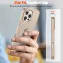 SUPFINE Magnetic for iPhone 16 Pro Case(Compatible with MagSafe)(Military Grade Drop Protection) Slim Translucent Matte Shockproof with Anti-Fingerprint Phone Case,Desert Gold