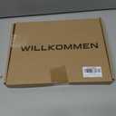 WILLKOMMEN Wood Cheese Slicer, Cheese Cutter Board with Blade, 10.8'' x 8.3'' Cheese Slicers for Block Cheese, Butter, Sausage and Ham