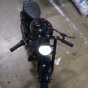 ELEMARA Electric Dirt Bike, 15 mph & 150lb Max, 24V Ride on Toy for Big Kids w/LED Lights & Power Display, Chain-Driven Motor, Twist-Grip Throttle, Shock Springs, Handbrake, 12" Air-Filled Tires-Black