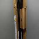 Zenna Home Double Curved Tension Shower Curtain Rod, No Drilling, Adjustable 50 to 72 Inches, Easy to Install Double Shower Rod, Rustproof, Matte Black