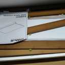 Gashell Wire Shelf Covers, Bamboo Wire Rack Covers for Pantry, Closet (4pcs, 24" W x 16" D)