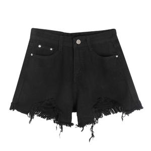 Plus Size Jean Shorts Womens High Waisted Ripped Distressed Frayed Raw Hem Loose Denim Shorts Summer Casual Jeans XXL