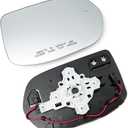 For Honda CRV 2017 2018 2019 2020 2021 2022 Passenger Side Mirror,Right Side Mirror Glass | Heated | w/Backing Plate | w/Blind Spot Detection System | w/Mounting Bracket