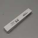 12 Pcs Metal Adjustable File Cabinet Rails Set Include 8 Hanging File Rail Clips 4 Cabinet Dividers Bars Suitable for Cabinets with Drawer Thickness Less Than 1/8 Inch(Black,10-18 Inch)