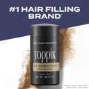 Toppik Hair Building Fibers, Fill In Fine or Thinning Hair Instantly Thicker, Fuller Looking Hair 9 Shades,4 size options