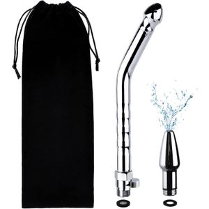 Shower Enema Kit, Shower Douche Nozzle Cleansing System with Water Control Valve for Men and Women Portable Cleaning Shower Enema Kit, Shower Douche Nozzle Cleansing System with Water Control Valve for Men and Women Portable Cleaning