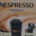 Nespresso Vertuo Plus Coffee and Espresso Maker by Breville, Ink Black with Aeroccino Milk Frother