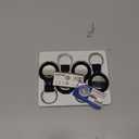 4 Pack Tracker Tags [Apple MFi Certified] Bluetooth Air Tracker Pair with Apple Find My (iOS Only) Smart Tracking Tags Keys Finder Item Locator Worldwide Tracker for Pets Backpack Wallet Dogs Luggage