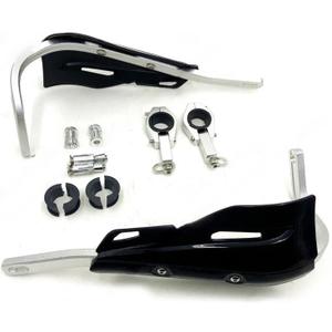 Motorbike Handguard 1-1/8" Handlebar Handguards Dirt Bike MX Hand Guards for XR CRF WR DRZ 28.6mm Brush Bar Motorcycle Handguards Shield (Black)
