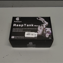 Adeept RaspTank Metal Smart Car Kit for Raspberry Pi 5/4B/3B/3B+(Board Not Included), Tank Tracked Robot with 4-DOF Robotic Arm, Obstacle Avoidance, Line Tracking, with Digital Tutorials