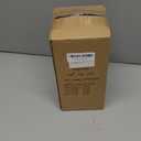 Toothbrush Holders with Sliding Lid, Rotating 3 Slots Bathroom Organizer Countertop, Tooth Brush Toothpaste Holder Bathroom Counter Stand Sink Organizer Caddy for Vanity Makeup Brushes Holder (White+Transparent Black)