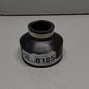 Fernco P1056-42 Flexible PVC Reducing Coupling, Connects 4" Pipe to 2"