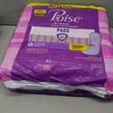 Poise Incontinence Pads & Postpartum Incontinence Pads, 6 Drop Ultimate Absorbency, Long Length, 42 Count
