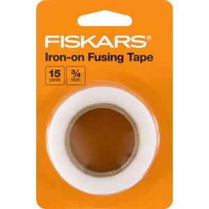 Fiskars Iron on Fusing Tape, 3/4 inch and 15 yards White