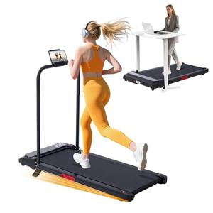 KASSADIN Walking Pad with Handle Bar, 2026 Upgrade Portable Small Treadmill with Handles for Home Small, 3.0HP Under Desk Walking Pad Treadmill with Incline, 0.6-7.6MPH, 350LBS