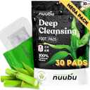 Nuubu | Deep Cleansing Foot Pads for Better Sleep & Foot Care | Premium Japanese Organic Feet Pads with Ginger Powder (30 Pc)