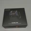 ManbaOne Interactive Screen Wireless Gaming Controller for PC/Switch/Switch 2/iOS/Android,Hall Effect Stick & Trigger,RGB Lighting,Remappable Buttons,1800mAh with Charging Dock (Black)
