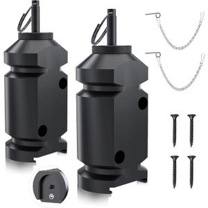 Perimeter Trip Alarm, 12 Gauge Trip Alarm, Camping Trip Wire Alarm Device with Screw and Extension Chains, Early Warning System for Camping and Outdoor Safety/ Bear Deterrent(Suitable Multiple Models)