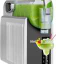 Slushy Machine for Home Use with 7 Preset Programs & Auto Cleaning Function, Frozen Drink Maker Easy to Make Slush Margarita Frapps Cocktail & More, 4H Fresh parties, summer gatherings | Slushy Machine for Home Use with 7 Preset Programs & Auto Cleaning Function