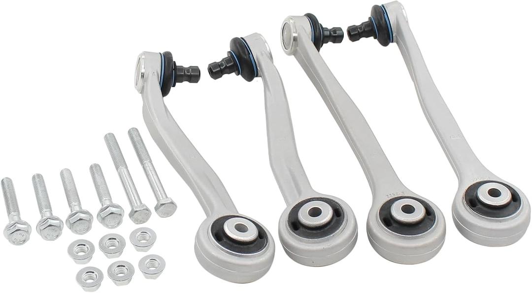 NewYall Front Upper Left Right Forward and Rearward Control Arm with Ball Joint for Audi A4 A5 Quattro S5 Q5 RS5 S4 SQ5 2008-2016