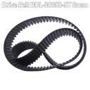 Primary Drive Belt BDL-30853-ST 8mm 1 1/2" 132 Tooth Compatible with Harley-Davidson Electra Glide FLH 1965-1978, Low Rider FXS 1977-1978 w/ 61-41 62-39 62-40 Rear Front Pulley BDL-30853 ST