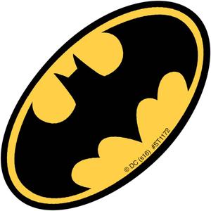 SmileMakers Shaped Batman Logo Stickers - Prizes and Giveaways - 100 per Pack