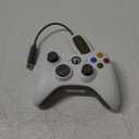 Wireless Controller for Xbox 360, 2.4GHZ Gamepad Joystick Controller Remote for PC Windows 7,8,10 with Receiver Adapter, White