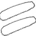 2Packs 14-Inch Chainsaw Chain Replacement for Portland Harbor Freight 64497 64498 3/8" LP 050" 52DL