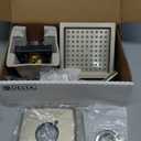 Delta Geist 14 Series Shower Faucet Set, Brushed Nickel Shower Head and Handle Set, Valve Trim Kit, SpotShield Brushed Nickel 142864-SP (Valve Included)