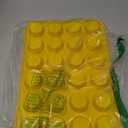 CAKETIME Mini Muffin Pan 24 Mini Cupcake Pans Silicone Molds Food Grade Silicone Muffin Pans for Baking Pack of 2