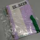 Alltree Lined Journal Notebook, Spiral Notebook for Work, A5 Medium, Spiral Hardcover Notebook with Tabs, Pen Loop, Pocket, Stickers, 160 Pages, Journal for Women & Men, Purple(6"x8.5") (Lavendar)