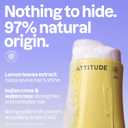 ATTITUDE Clarifying Hair Shampoo, EWG Verified, Restores Shine, Naturally Derived Ingredients, Vegan and Plant Based, Lemon Leaves and White Tea, 16 Fl Oz