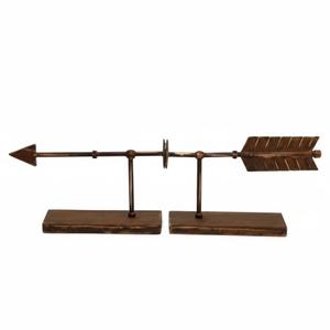HD Designs Iron Arrow Bookends, 2 pc