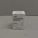 Nessus Reusable Kit for Nespresso Pods Vertuo, Reuse Old Coffee Pods for Nespresso Vertuo: 100 Pcs Aluminum Foil Seal Lid, Holder, Brush, Refillable Vertuo Plus Next Capsule Machine(No Pods Come)