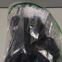 Inflatable Dog Cone, Soft Dog Cone Collar After Surgery for Alternative with Enhanced Anti-Licking Guard Shield Adjustable Detachable, Elizabethan Collar (XL, Black) (XL(Neck:19.6"-25.5"))